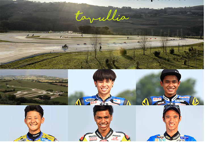 Diese fünf asiatischen Nachwuchspiloten dürfen mit Valentino Rossi trainieren