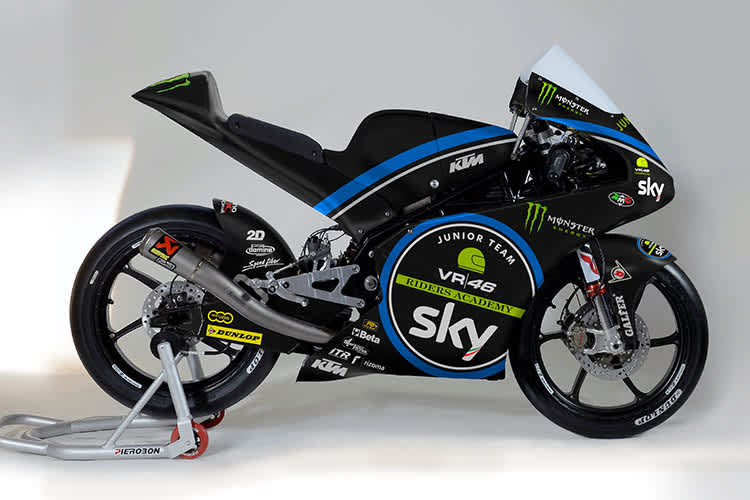 Die KTM von Dennis Foggia