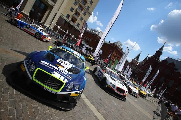 Die Blancpain Sprint Series startet in Moskau