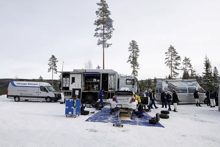 Volkswagen-Test in Schweden