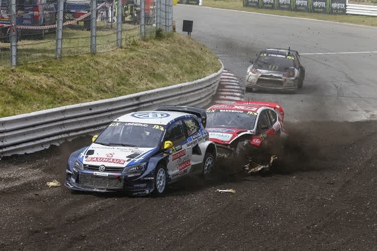 Volkswagen beim WRX-Heimspiel auf dem Estering