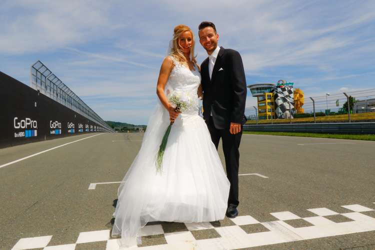 Hochzeit am Sachsenring