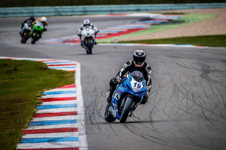 Mit der Suzuki in Assen