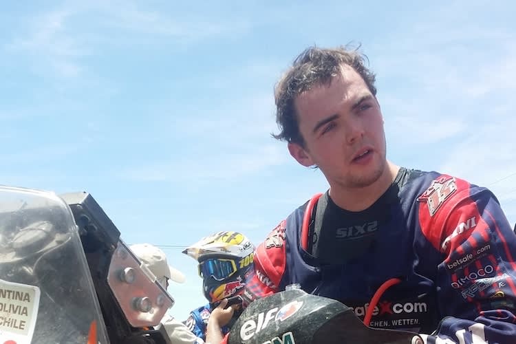 Matthias Walkner: Ein geschaffter aber glücklicher Etappensieger