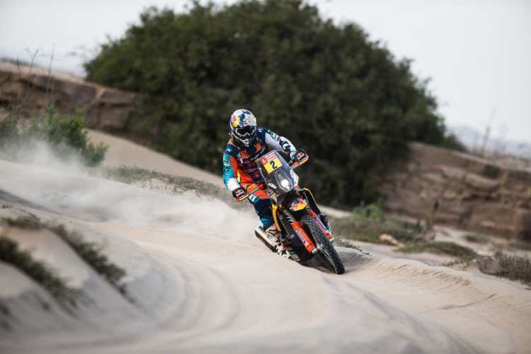 Matthias Walkner auf der KTM