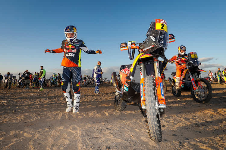 Matthias Walkner bei der Dakar 2020 