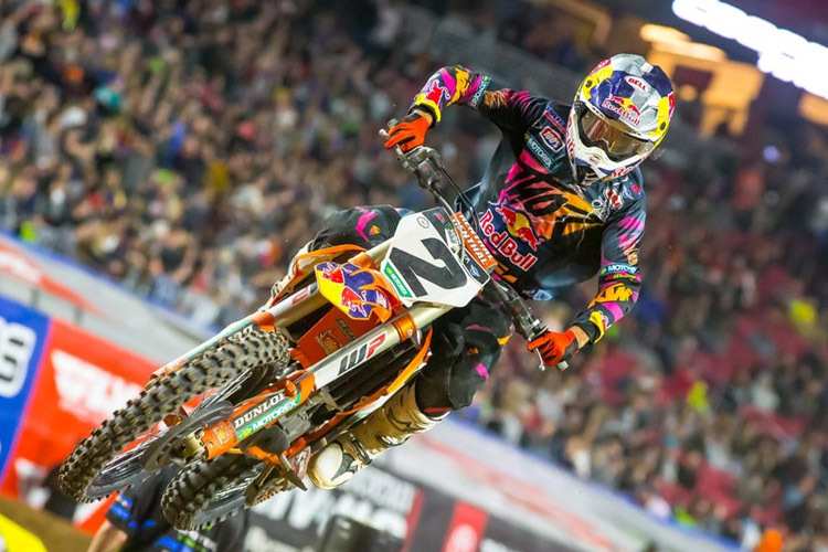 Cooper Webb holte in Anaheim seinen ersten WM-Laufsieg