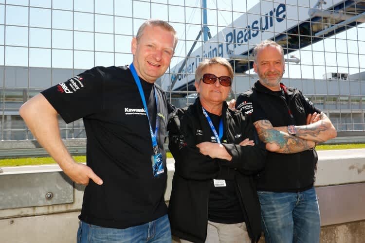 Emil Weber, Doris Stückle, Francois Brucker (v.li.)