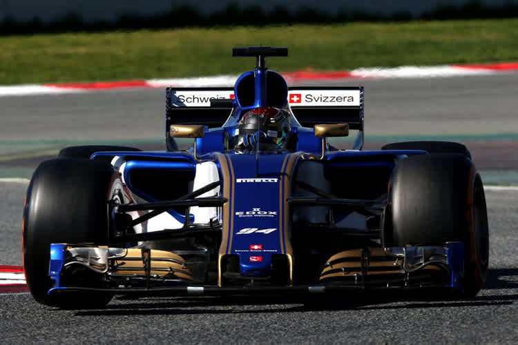 Pascal Wehrlein im Sauber