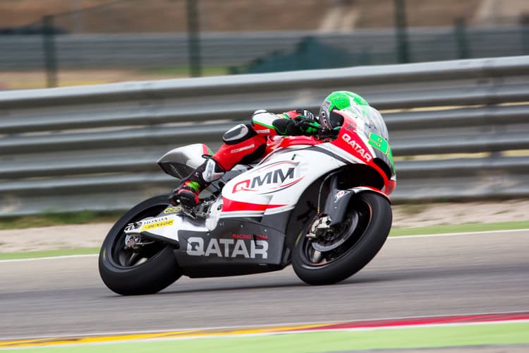 Anthony West auf der Speed-up in Aragón