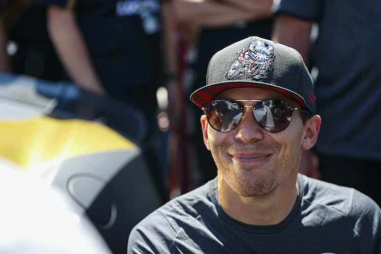 Robert Wickens und Karli Woods