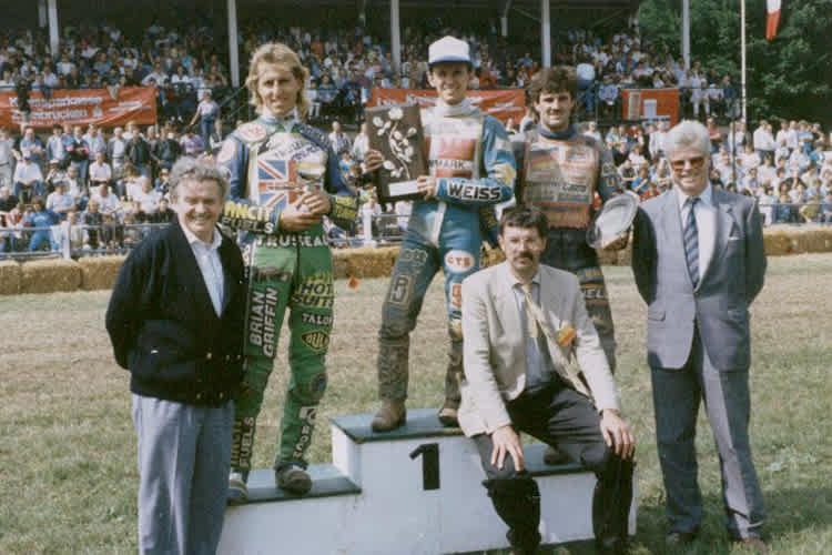 Illustre Sieger: Simon Wigg, Jan Oswald Pedersen und Gerd Riss (v.l.)