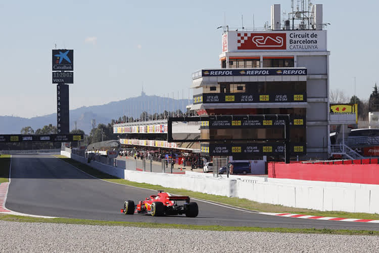 Auf solches Wetter in Barcelona hoffen die Rennställe