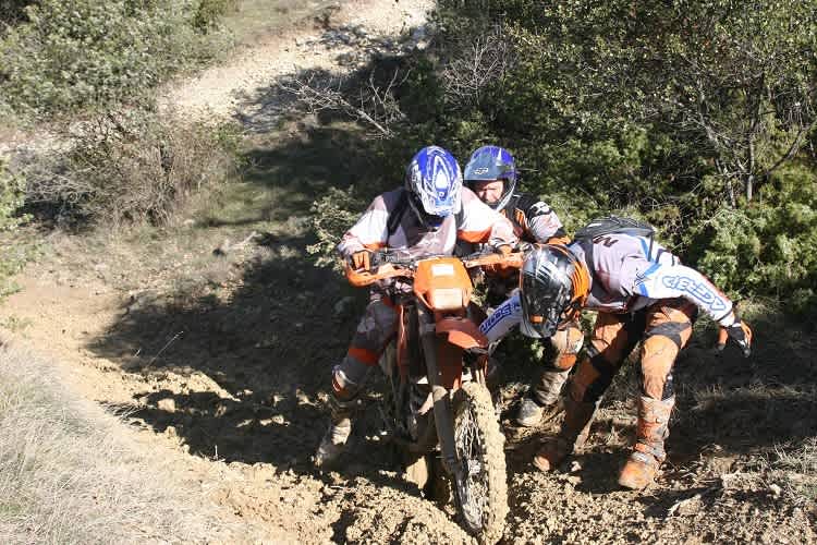 Im Offroad-Paradies gibt es eine breite Auswahl an Enduro- und Crosspisten