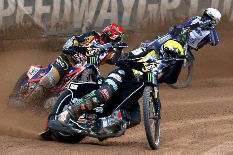 Im Finale: Woffinden vor Hancock und Zagar