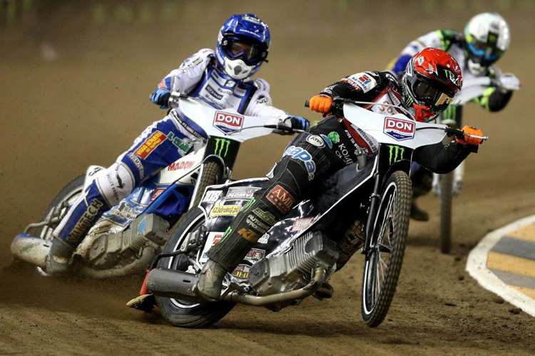 Weltmeister Tai Woffinden vor Nicki Pedersen