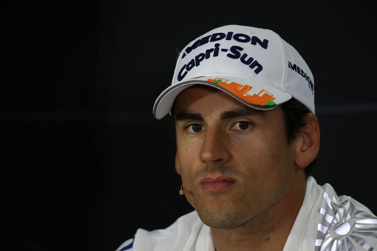 Adrian Sutil kann sich mit seinem Auto an diesem Wochenende nicht anfreunden