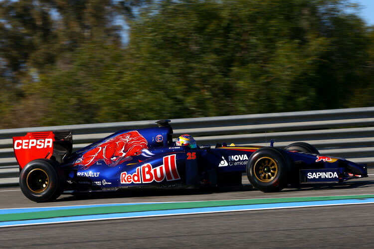 Bei Toro Rosso war der Donnerstagschon ein kleiner Fortschritt 