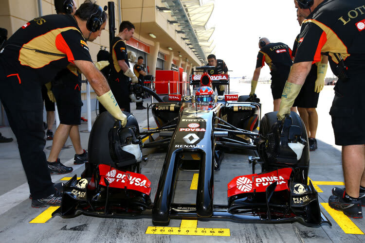 Romain Grosjean hatte schon früh Feierabend