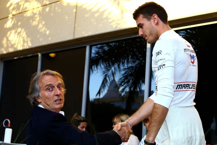 Luca di Montezemolo, Jules Bianchi