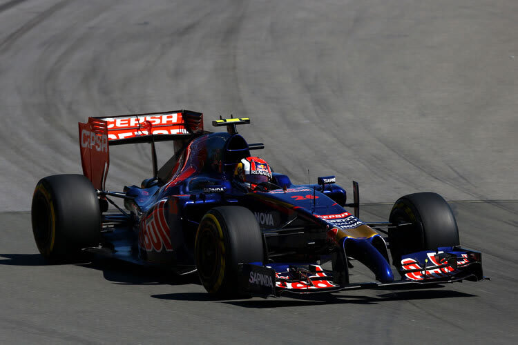 Daniil Kvyat schlägt sich in seinem Debütjahr beachtlich
