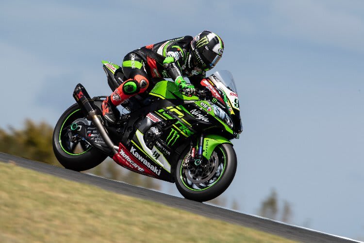 Leon Haslam hat die Umstellung auf das Kawasaki-Superbike geschafft	