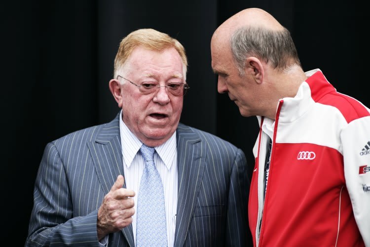 Don Panoz (li.) mit Ex-Audi-Sportchef Dr. Wolfgang Ullrich