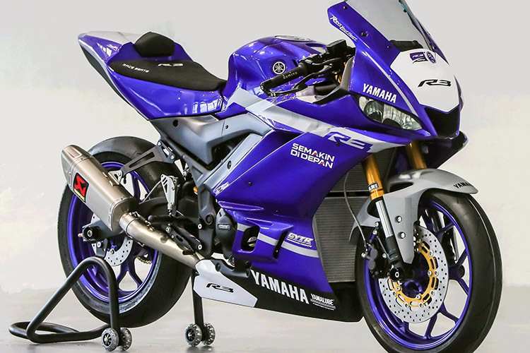 Die R3-Yamaha mit 46 PS