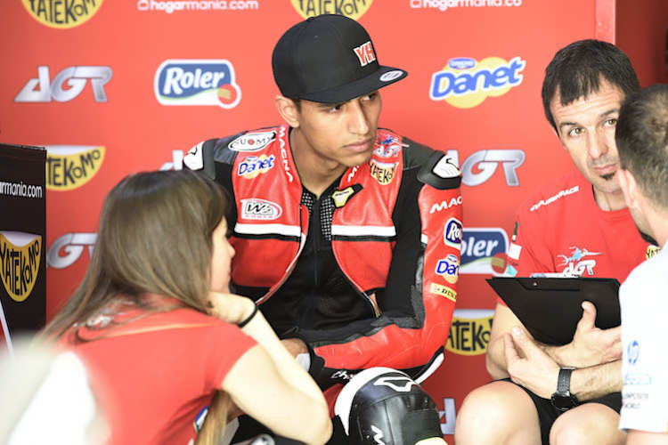 Yonny Hernandez fuhr auf dem Circuit de Barcelona-Catalunya die zwölftschnellste Runde des Tages