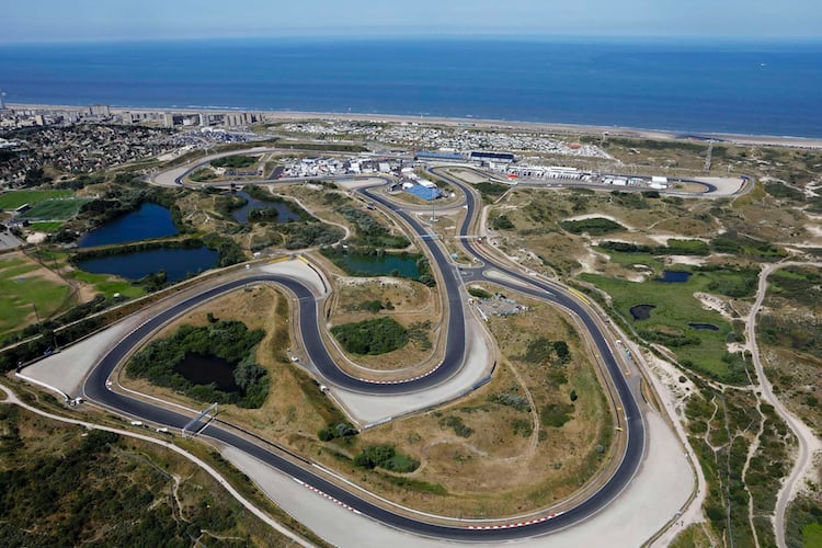 Die Rennstrecke von Zandvoort