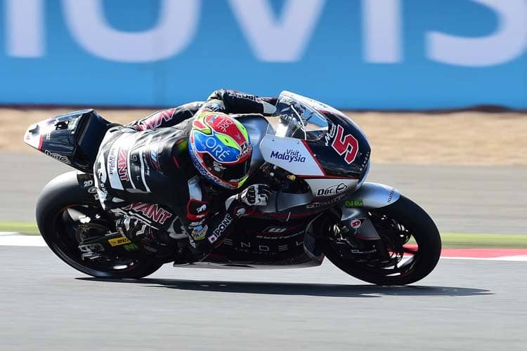 Johann Zarco auf der Kalex des Ajo-Teams