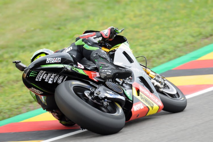 Johann Zarco hatte im MotoGP-Rennen auf dem Sachsenring viel Arbeit