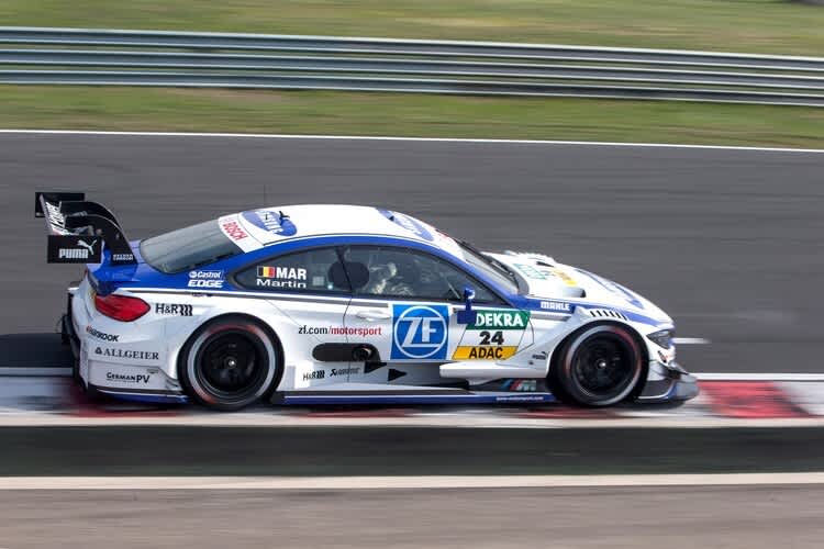 Das ZF-Logo auf dem M4 von Maxime Martin