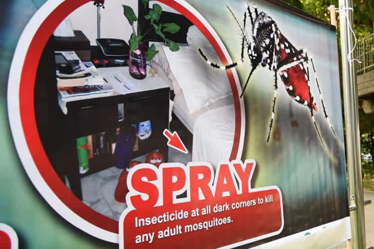 So warnen die Behörden in Singapur