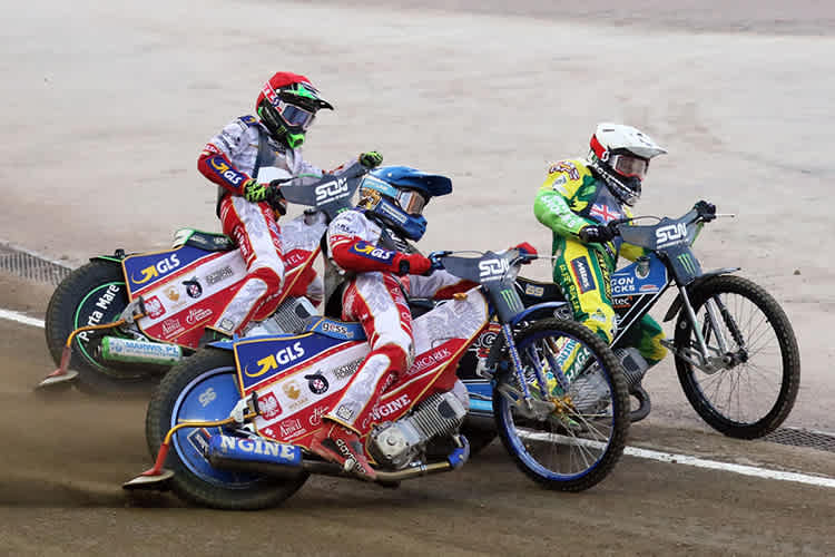 Jason Doyle (re.) gegen Bartosz Zmarzlik