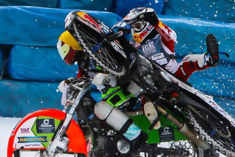 Franz Zorn beim Training in Schweden