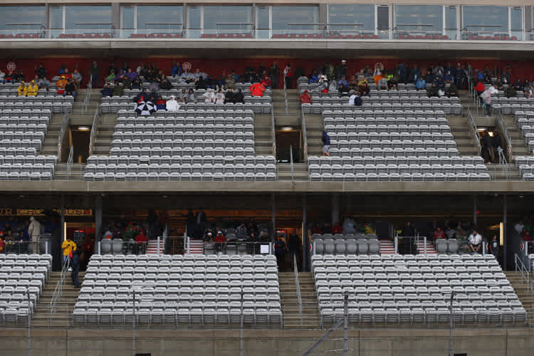 Die tapferen Formel-1-Fans in Austin bekamen eine Unterhaltung der anderen Art geboten