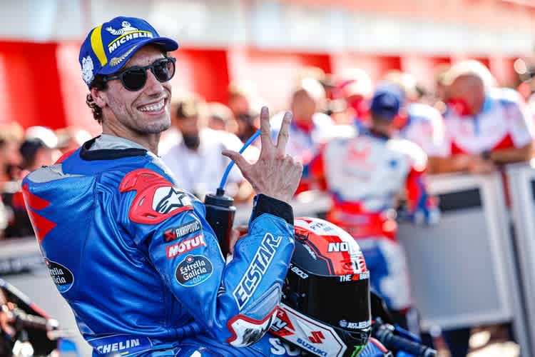 Der WM-Dritte Alex Rins