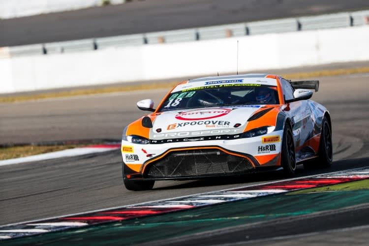 Siegerauto: Der Aston Martin Vantage GT4 von Prosport Racing