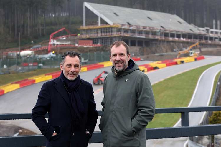 Francois Ribeiro (Discovery Sports Events) und Melchior Wathelet (CEO Spa)