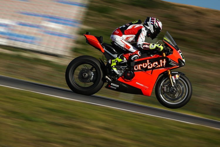 Alvaro Bautista beim Portimao-Test