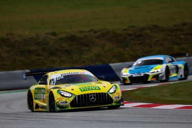 Der Mercedes-AMG GT3 von HTP Winward Racing