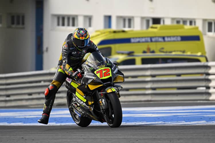 Für Marco Bezzecchi verlief der Test am Montag nach Plan