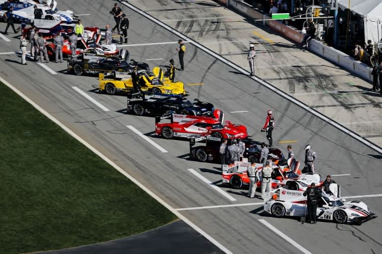 Mazda DPi vorne: Der Grid zu den 24h Daytona 2020