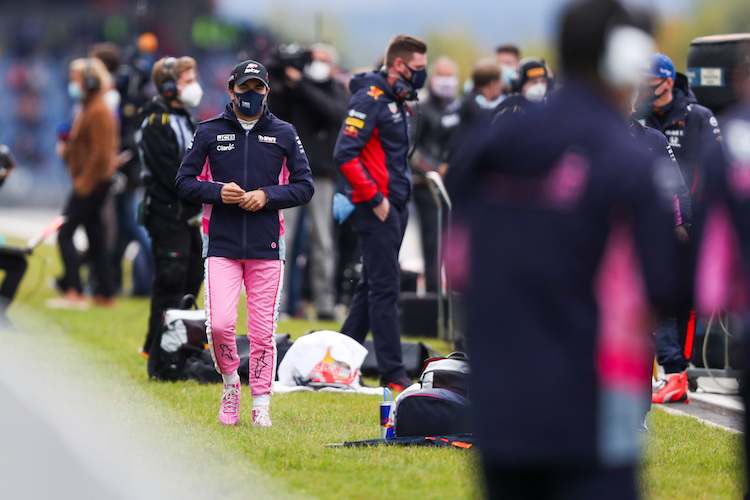 Sergio Pérez ist der einzige Formel-1-Pilot, der seit Saisonbeginn positiv auf Covid-19 getestet wurde