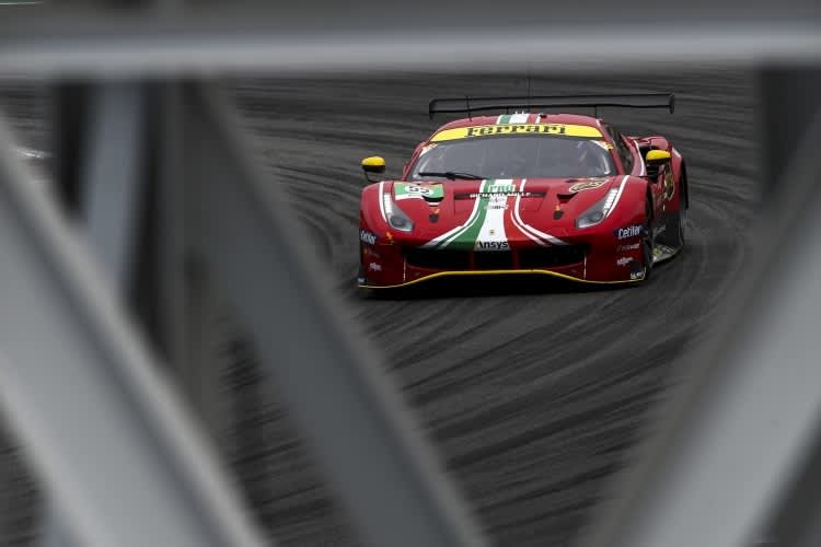 Der Ferrari 488 GTE Evo aus der FIA WEC