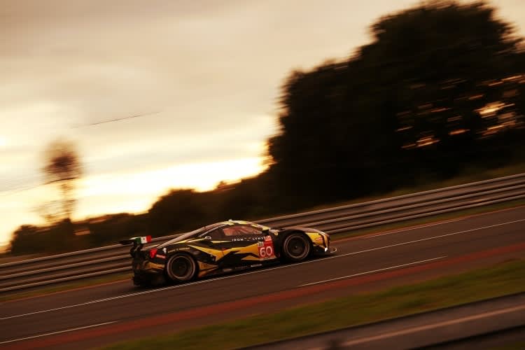 Ein Ferrari 488 GTE Evo von Iron Lynx