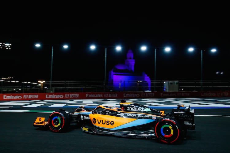 Daniel Ricciardo muss in Saudi-Arabien von Startplatz 14 losfahren