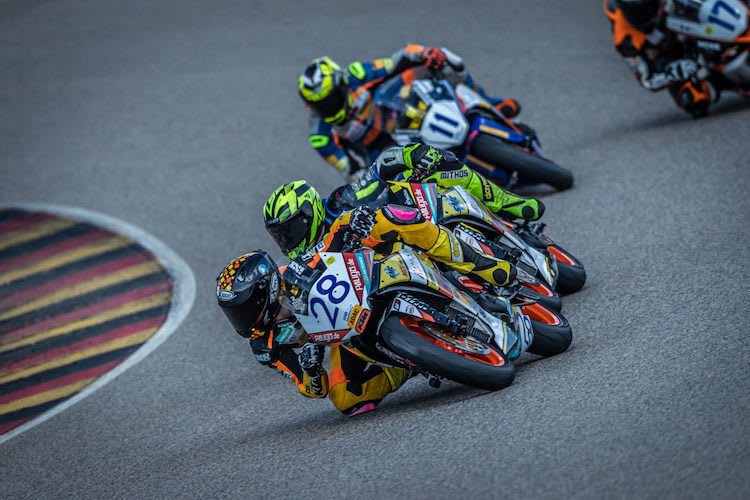 Lennox Lehmann ist in dieser Saison mit der Startnummer 1 anstelle der 28 unterwegs