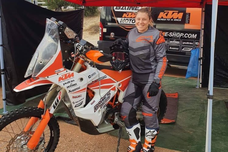 Sara Jugla hielt auf Etappe 1 tapfer durch